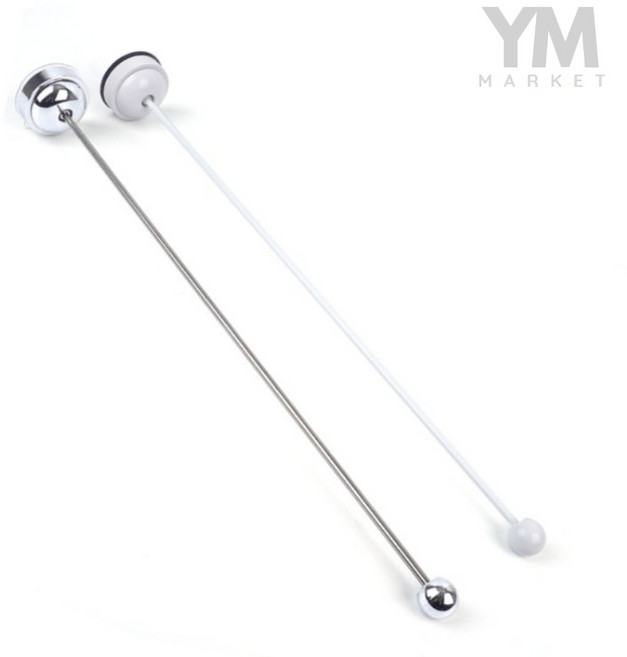 상도경몰 홍보용 흡착식 광고 안내판 실외배너 깃발봉 플라스틱 벽흡착행사깃발 부착형깃발 깃대 미니배너, 크롬