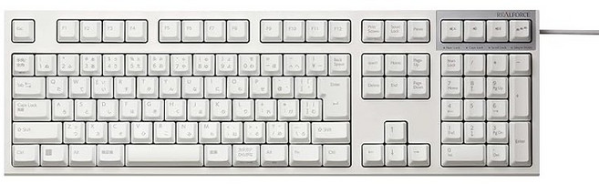 REALFORCE R3S 키보드 유선 풀 45g 일본어 배열 화이트 R3SA21, 상세페이지 참조, 상세페이지 참조