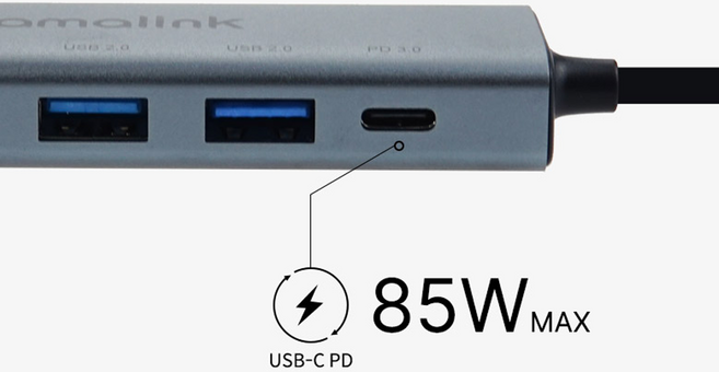 USB - C to 듀얼 HDMI 컨버터, 1개