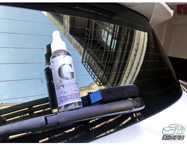 【G-PRO】超潑水玻璃護膜 潑水劑 耐久 耐油汙 超強潑水 撥水劑 玻璃潑水 玻璃鍍膜 玻璃塗層 AQ, 1個, 30ml(贈1覆絨鍍膜海綿), 30ml
