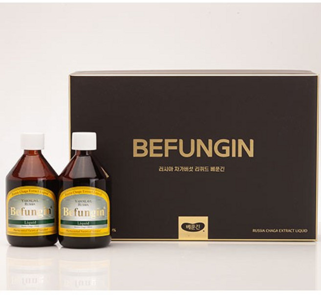 러시아 시베리아 고농축 차가버섯 엑기스 베푼긴 대용량 100g*2병, 100g, 2개