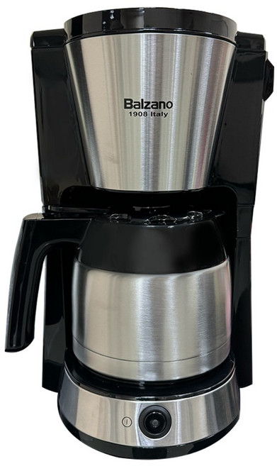 Balzano 真空保溫咖啡機 BZ-CM1080 (8杯份), 新品, 不鏽鋼