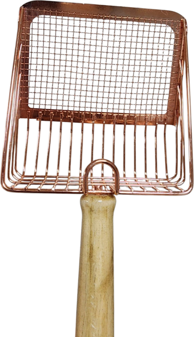 [1+1] MICIO MIO 고양이모래삽 화장실삽 대형 삽 벤토 두부모래 가능, 실버 + 실버, 1개