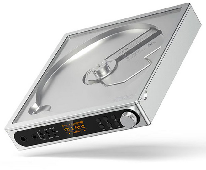Fiio DM15 R2R 휴대용 스테레오 CD 플레이어, 실버