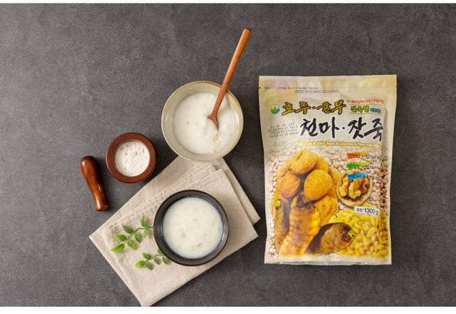 호두 율무 천마 잣죽 마 잣죽 간편한 식사대용 천마죽 1.3kg 2개 2.6kg 86회분
