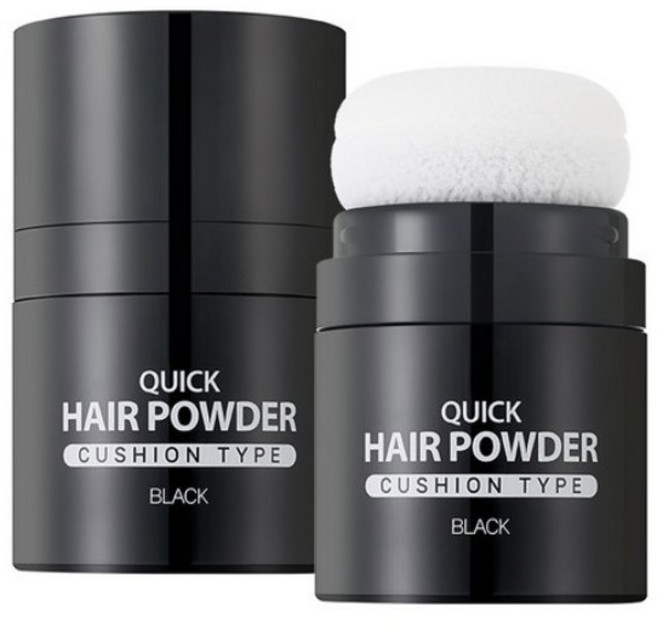 리르 퀵 헤어 파우더 7g, BLACK (블랙), 6개