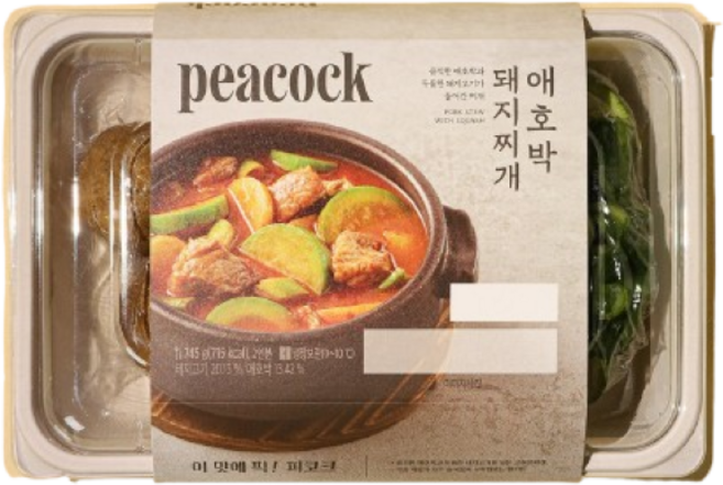 피코크 애호박 돼지찌개 745g, 1개
