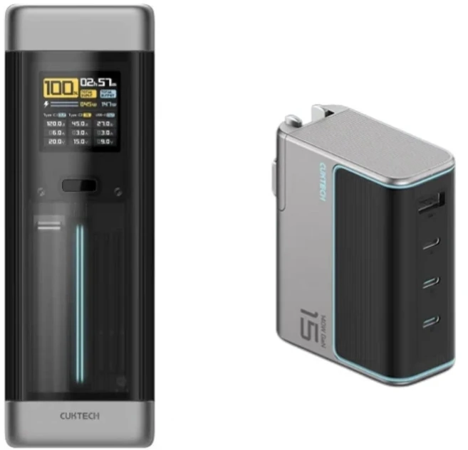 CUKTECH No.20 25000mAh 파워뱅크 PD 140W 고속 충전 TFT 디스플레이 화면 휴대용 외장 배터리 호환17 노, 02 Add 140W charger