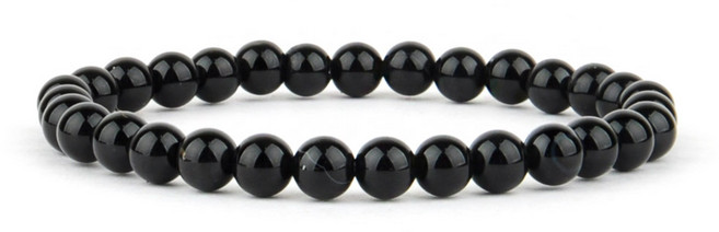 스파램 건강 재물 성공 기원 원석 팔찌 6 8 10mm 남성 여성 커플 패션팔찌