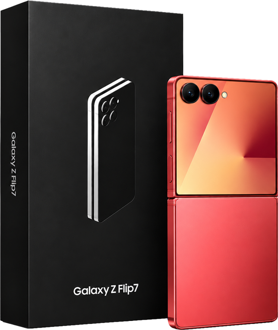 삼성전자 갤럭시 Z플립7 SM-F766N, 코랄 레드, 256GB