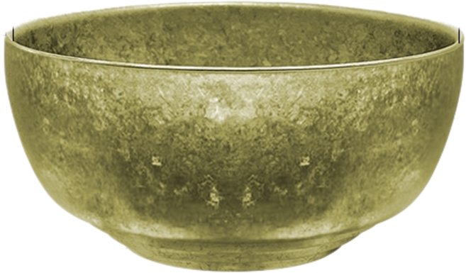 Snow rock 純鈦冰花碗 雙層隔熱 家用戶外露營 高顔值 工藝碗, 金色, 1個