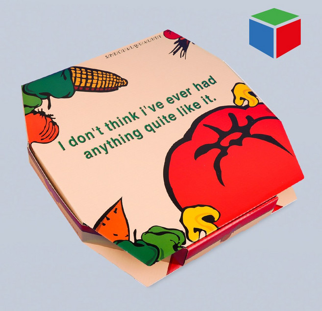 대흥포장 피자박스 13인치 팔각 GK-토마토 345x345 (DGP-84-13) 100개