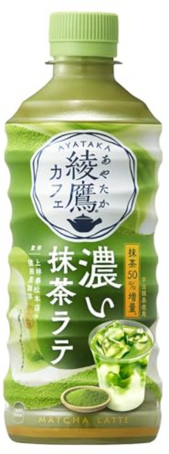 코카 콜라 아야 타카 카페 진한 말차 라떼 440mlPET × 24 책, 440ml