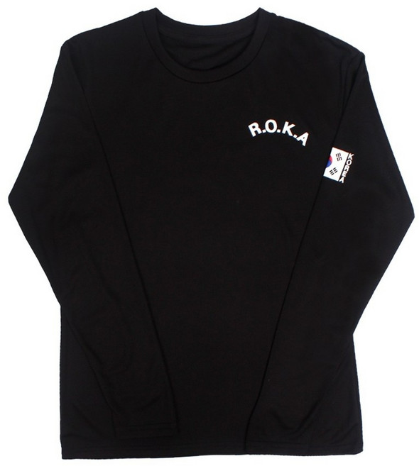 쿨링 ROKA 로카티 긴팔 - 로카 코리아아미 긴팔티 단체 티셔츠 반티 체육대회 유니폼