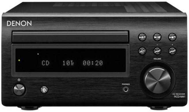 Denon RCD-M41 데논 블루투스 CD리시버 추천모델, 실버칼라