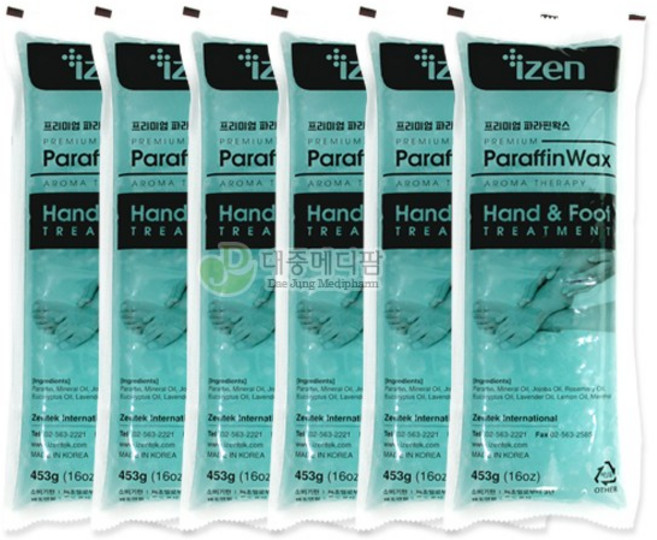 젠텍 파라핀왁스 아로마, 6개
