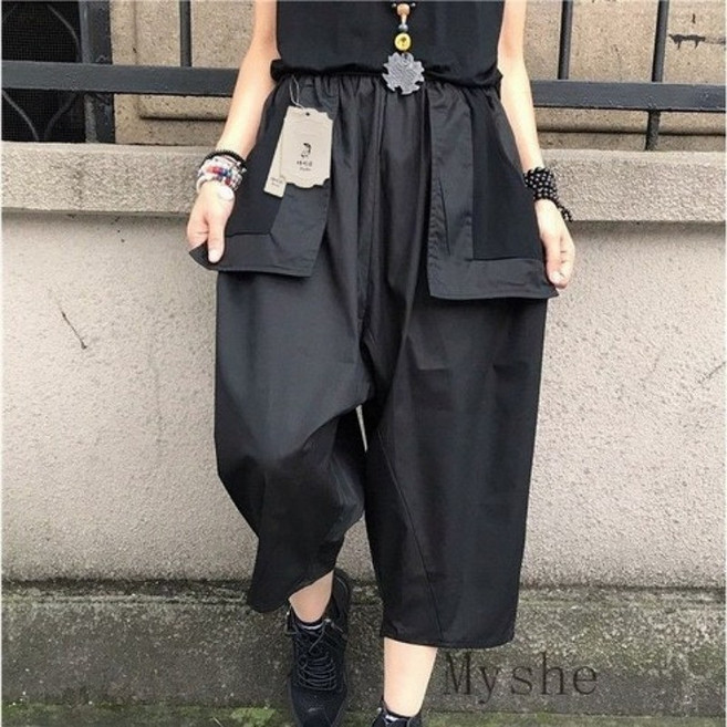 Sealang 여성 가을 배기바지 배기팬츠 빅사이즈 똥싼바지 cong0120FD11