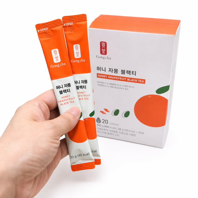 공차 허니자몽블랙티, 20g, 20개입, 1개
