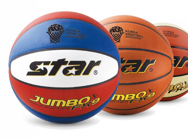 스타스포츠 농구공 점보 FX9 6호~7호 (택1) KBA 공인구 합성피혁 소재 연습 훈련 경기구 바스켓볼