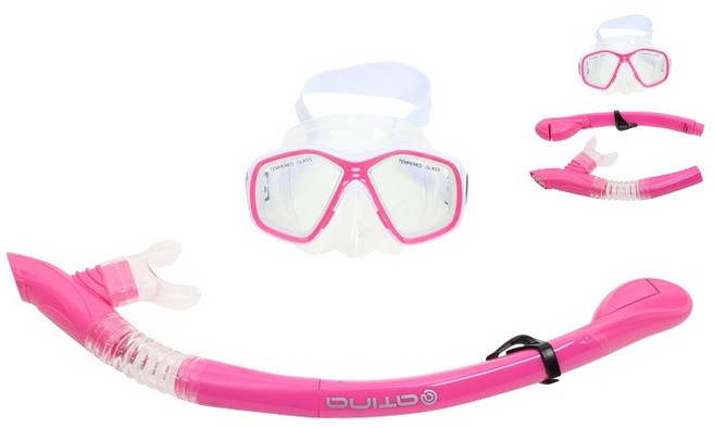 아티나 스노클링 ASS-K183 어린이 주니어, 핫핑크_94628