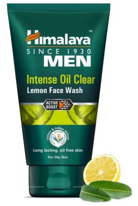 Himalaya Men Intense Oil Clear Lemon Face Wash, 1개, 100ml - 쿠팡