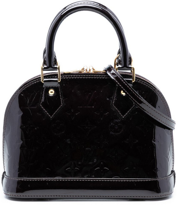 루이 비통 중고 2014 모노그램 베르니 알마 BB 사첼 백