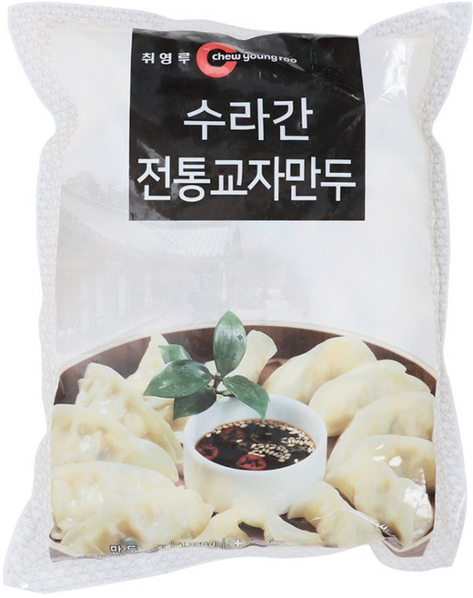 취영루 수라간 전통 교자만두, 1.35kg, 3개