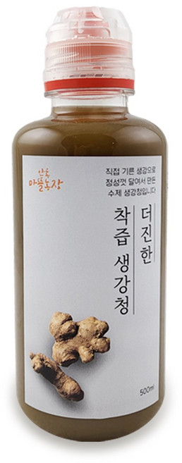 안동마뜰농장 수제청 생강차 더진한 착즙 생강청 500ml, 1개, 1개입