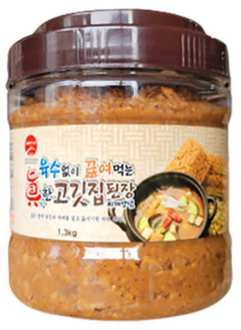 해단지 고깃집 된장찌개양념1.3kg 육수없이끓여먹는, 1.3kg, 1개