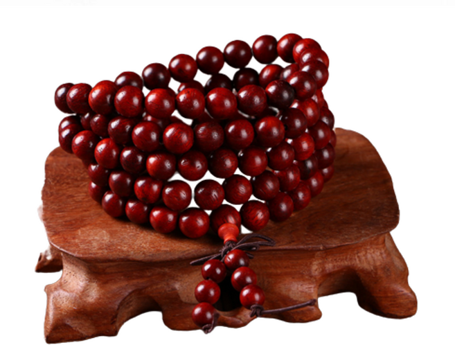 론조모니 재물운 소원성취 삼재 향나무 108염주, 홍산지, 1개