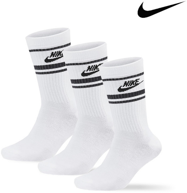 나이키 에브리데이 에센셜 크루삭스(3켤레)