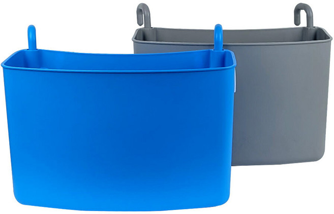 버킷 수납 걸이 어부바 세차용품 보조용품, 그레이