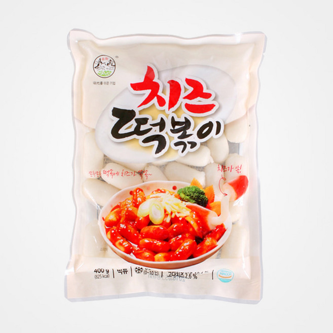 송학식품 치즈떡볶이 400g 10개 한박스