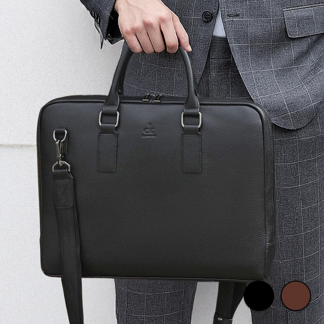 크리스찬케리 남성 가죽 서류가방 CK-8087 노트북 크로스백 직장인