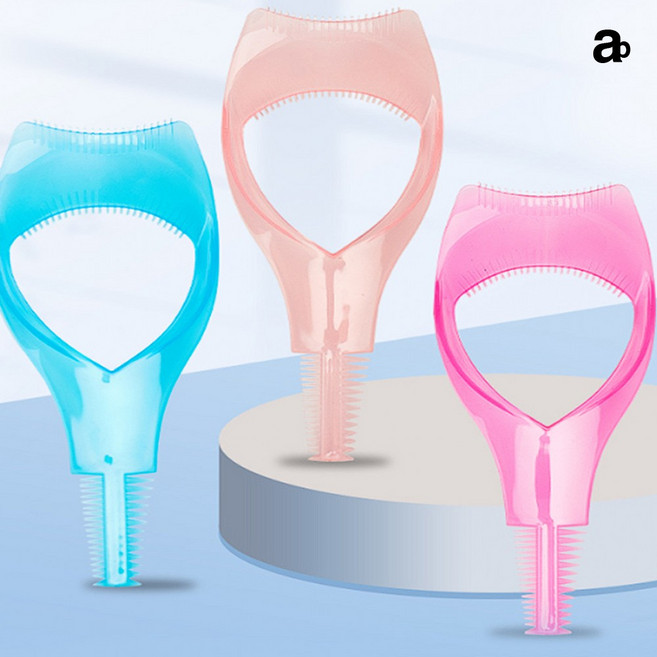 마스카라 가드 언더 속눈썹 가이드 헬퍼 받침대 마스카라픽서, 1개