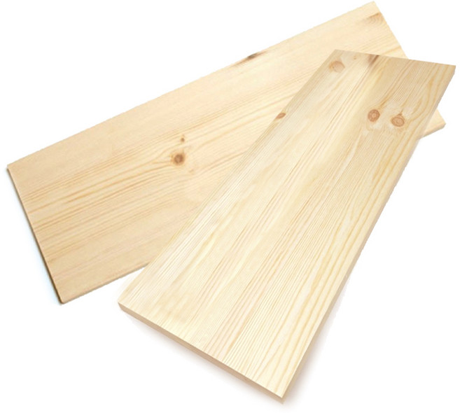 소나무 나무판 레드파인 집성목선반 받침 상판 두께 12T, 2개, 200x600mm