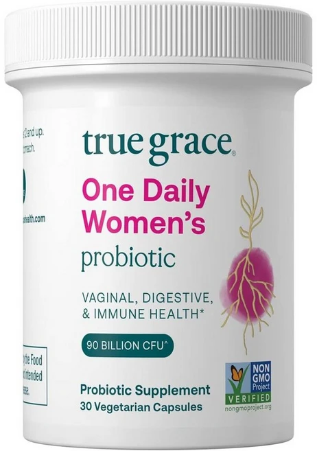 트루그레이스 원 데일리 우먼 프로바이오틱스 True Grace One Daily Women Probiotic, 1개, 30정 - 쿠팡