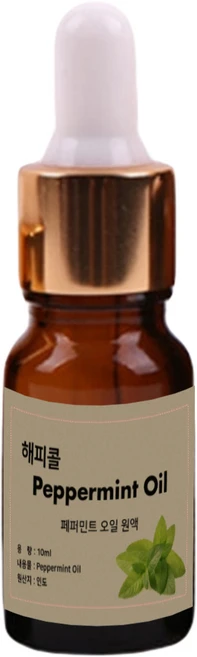 해피콜 페퍼민트 오일 원액 10ml, 1개 - 쿠팡