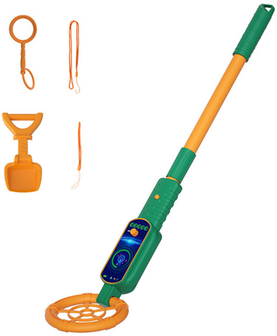 치프몰 수정이의 채집 탐험놀이 금속탐지기, 그린, 1개