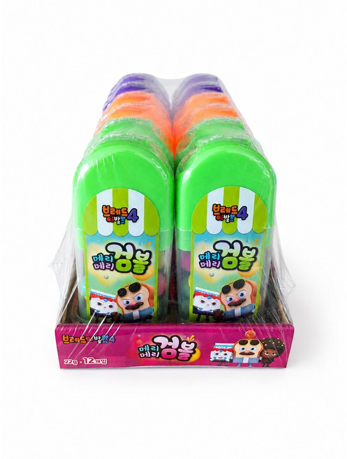브레드이발소 메리메리검볼, 12개, 22g