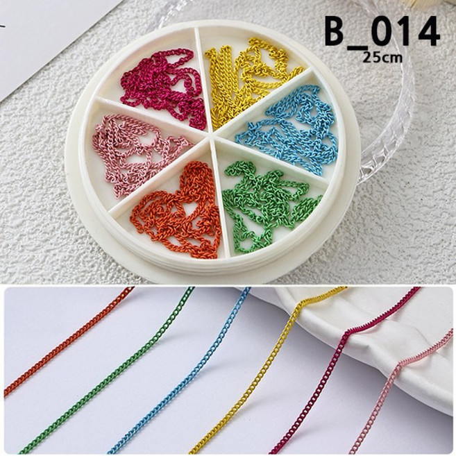 치프몰 스톤 네일 파츠 세트 81종, 1개, B_014