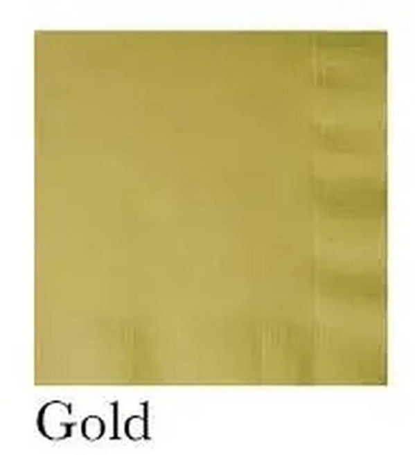 결혼식 응원 칵테일 냅킨 이름 날짜 색상 리허설 디너 약혼 파티, C. 33cm Luncheon Size, 10. Gold Napkins, 1개