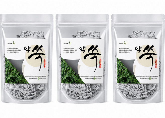 주센 강화사자발 좌욕 좌훈 반신욕 약쑥티백 1.5gX30, 3개