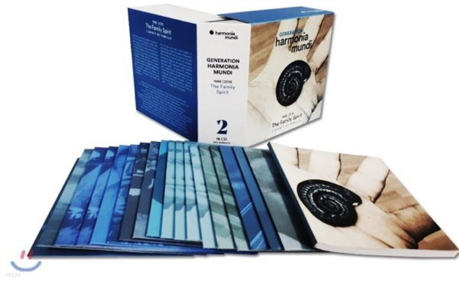 [CD] 하모니아 문디 60주년 기념 박스 2집 [1988-2018 패밀리 스피리트] (Generation harmonia mundi - 2. The Family Spirit)