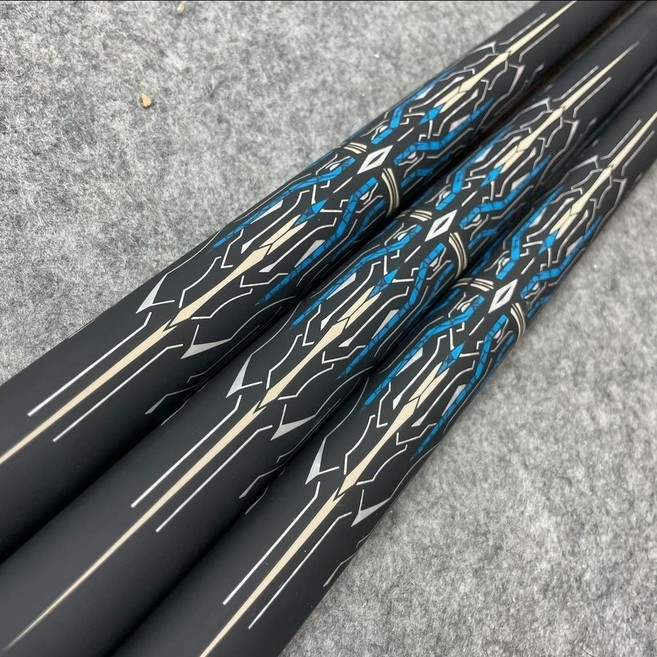 【過關斬將】黑科技碳纖維撞球杆 簡約時尚打感扎實 專業級入門撞球杆, 1個, 新款碳素檯球杆10mm終身免費換皮頭