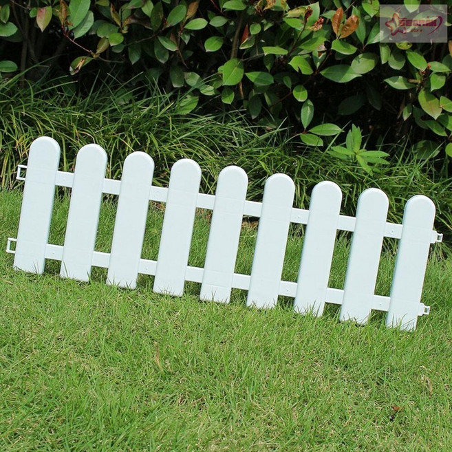 플라스틱 울타리 10p세트 50x16cm 테라스꾸미기 아파트실내조경