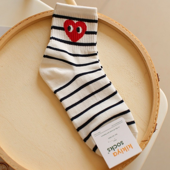 kikiya socks 中筒襪 百搭款