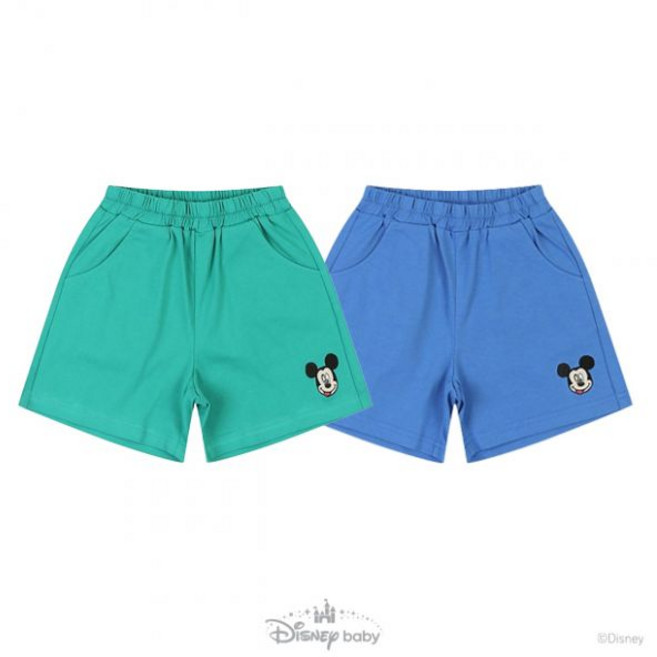 디즈니베이비 여름 디즈니미키쿨맥스반바지 GREEN BLUE 79R322004