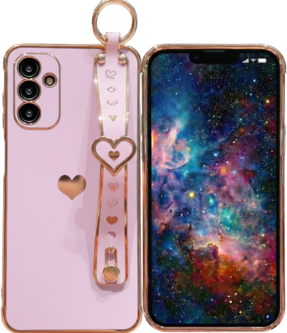 힐링센트 갤럭시 S26 시리즈 하트 스트랩 케이스