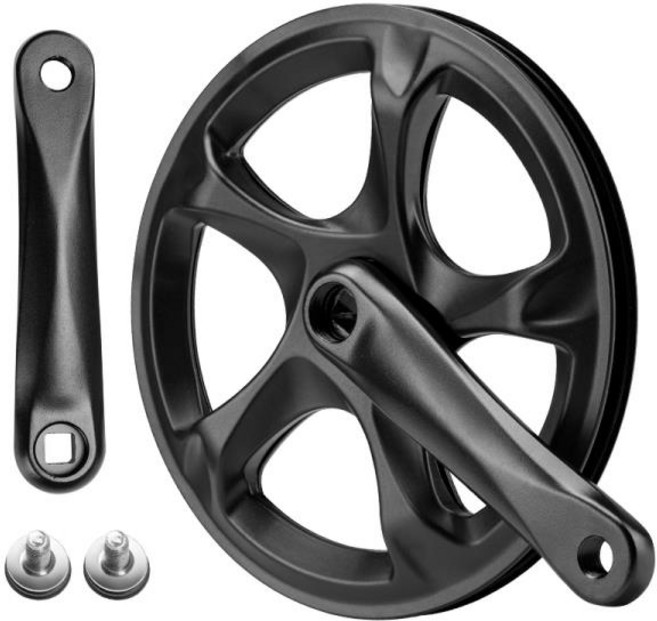 자전거 체인링 싱글 체인링 자전거 크랭크 세트 도시 자전거 팻 바이크 E-바이크 접이식 액세서리 152mm 암 6/7/8 속도 52T, 01 A set 52T × 01 52T × 01 152, 01 52T, 01 152mm, 1개